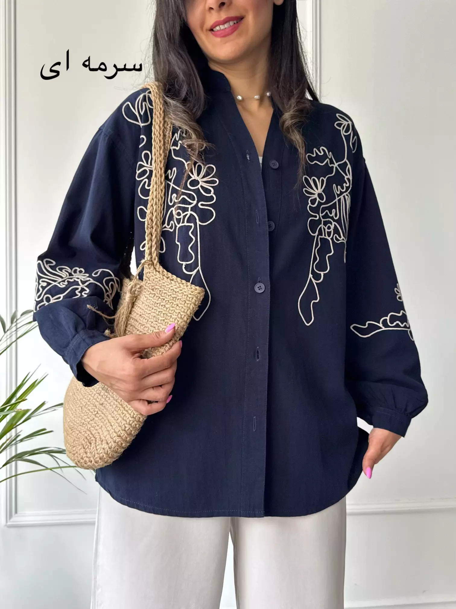 مانتو شومیزی گلدوزی مانا | استایل تو